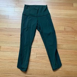 Lululemon Hunter Green Leggings - Size 6